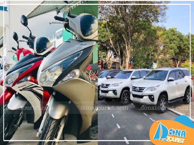 Khi đi lại ở Phan Thiết có thể thuê xe máy hoặc xe du lịch Khi đi lại ở Phan Thiết có thể thuê xe máy hoặc xe du lịch