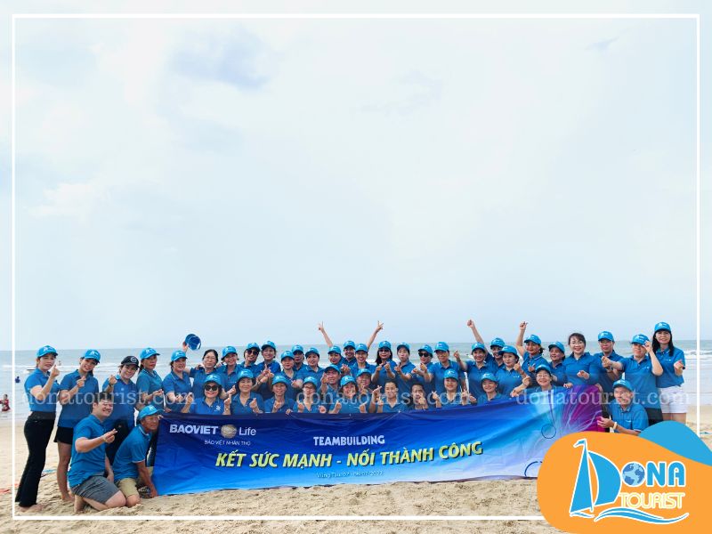 Dona Tourist tổ chức teambuilding trọn gói với mức giá tốt