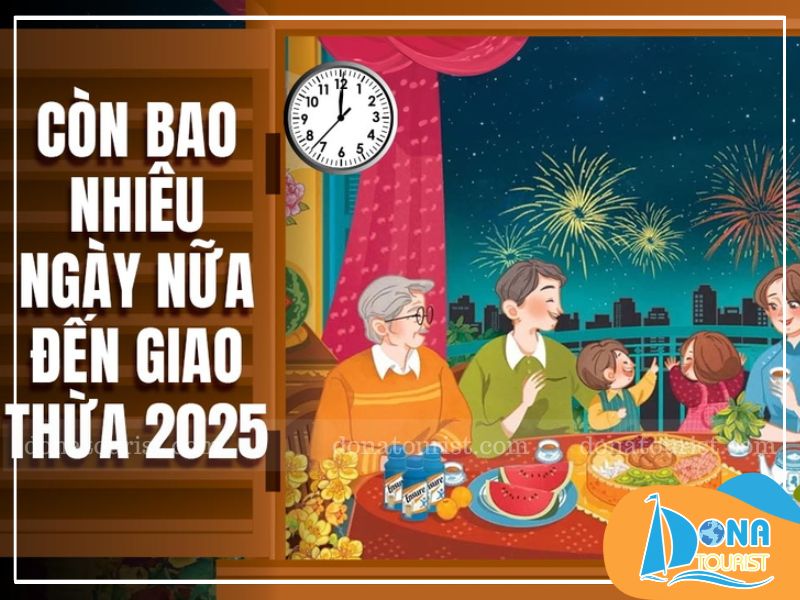 Đêm giao thừa tết Ất Tỵ diễn ra vào ngày 28/01/2025