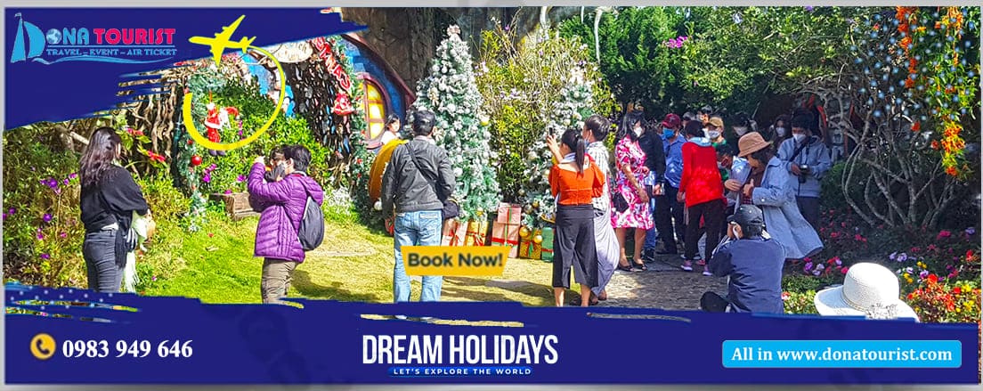 Tour Đà Lạt Kdl Fairytale Land du khách tham quan Đồi Chè Cầu Đất tour-da-lat-kdl-fairytale-land-3-ngay-2-dem-ngay-3-du-khach-tham-quan-kdl-fairy-tail-land